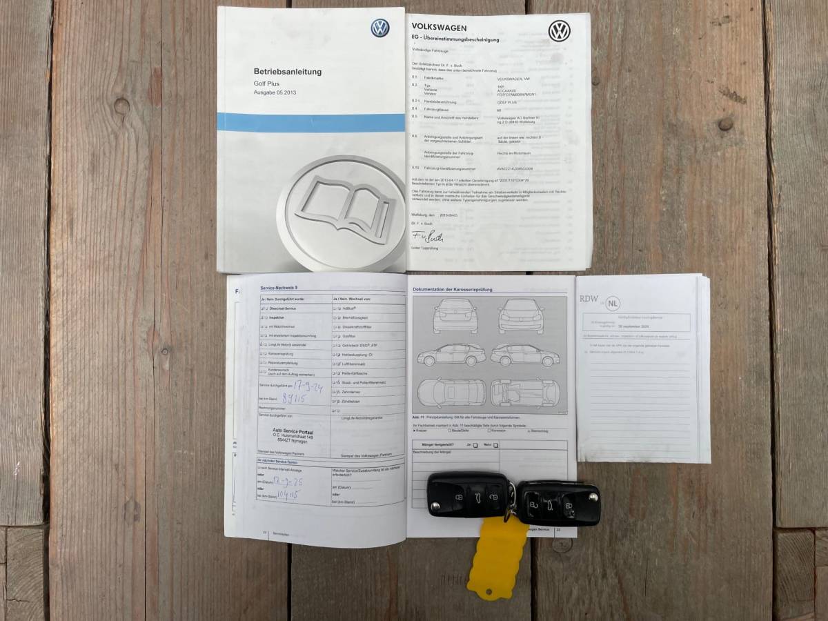 Volkswagen Golf Plus Volkswagen Golf Plus 1.4 TSI Highline, Aut, Trekhaak, Navi, Pdc, Stoelverw, Lmv, Goed oh, Mooie kmstand!