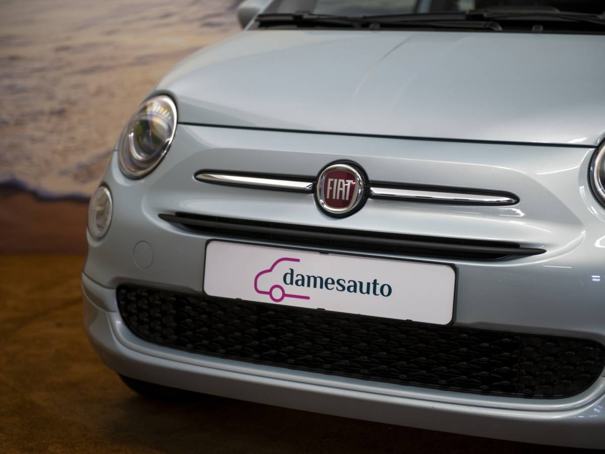 Fiat 500C Fiat 500C 1.0 Hybrid Dolcevita, Cabriolet, lichtblauw, incl garantie