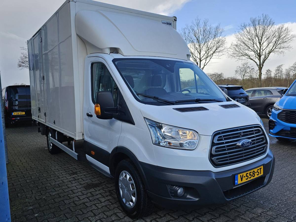 Ford Transit Ford Transit 350 2.0 TDCI 170 PK L4H1 | Bakwagen met Laadklep en Zijdeur 4,10 x 2,20 x 2,20 (l-b-h-  | Zéér nette auto | B-rijbewijs