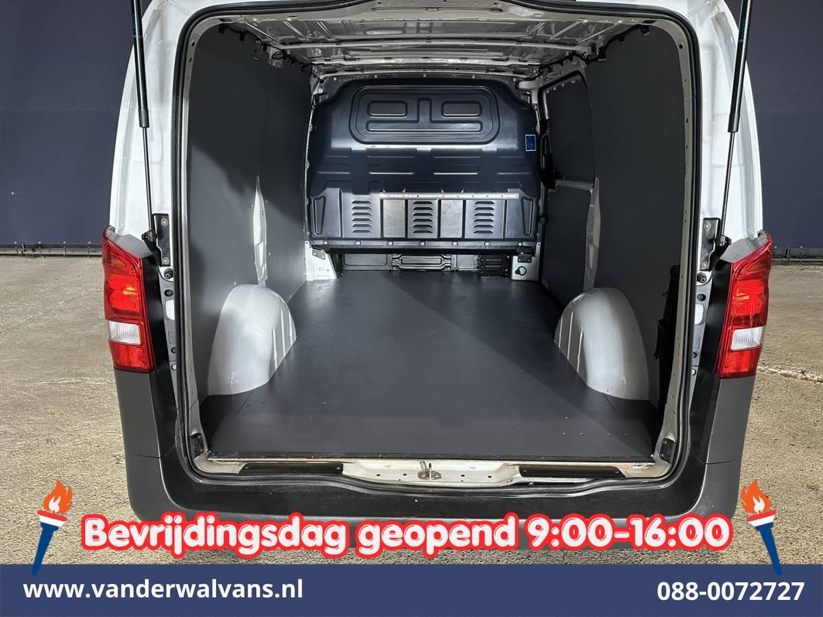 Mercedes-Benz Vito Mercedes-Benz Vito 110 CDI L2H1 Euro6 Airco | Camera | Navigatie | Apple Carplay | Cruisecontrol Android Auto, Achterklep