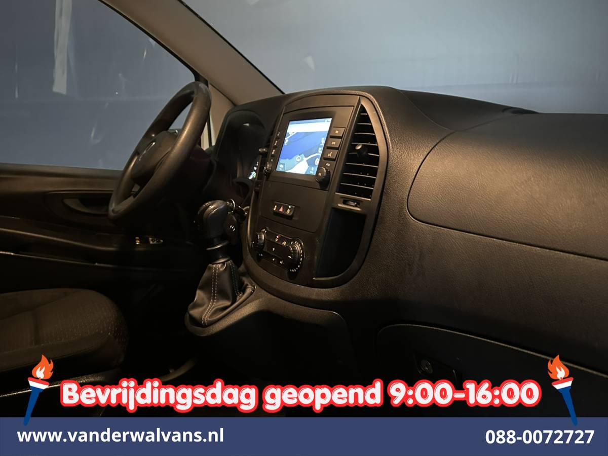 Mercedes-Benz Vito Mercedes-Benz Vito 110 CDI L2H1 Euro6 Airco | Camera | Navigatie | Apple Carplay | Cruisecontrol Android Auto, Achterklep