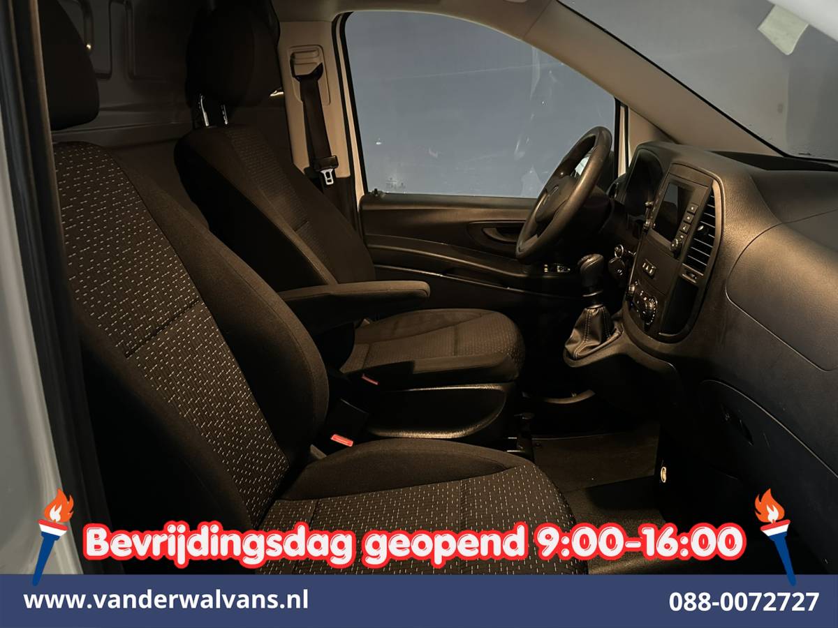Mercedes-Benz Vito Mercedes-Benz Vito 110 CDI L2H1 Euro6 Airco | Camera | Navigatie | Apple Carplay | Cruisecontrol Android Auto, Achterklep