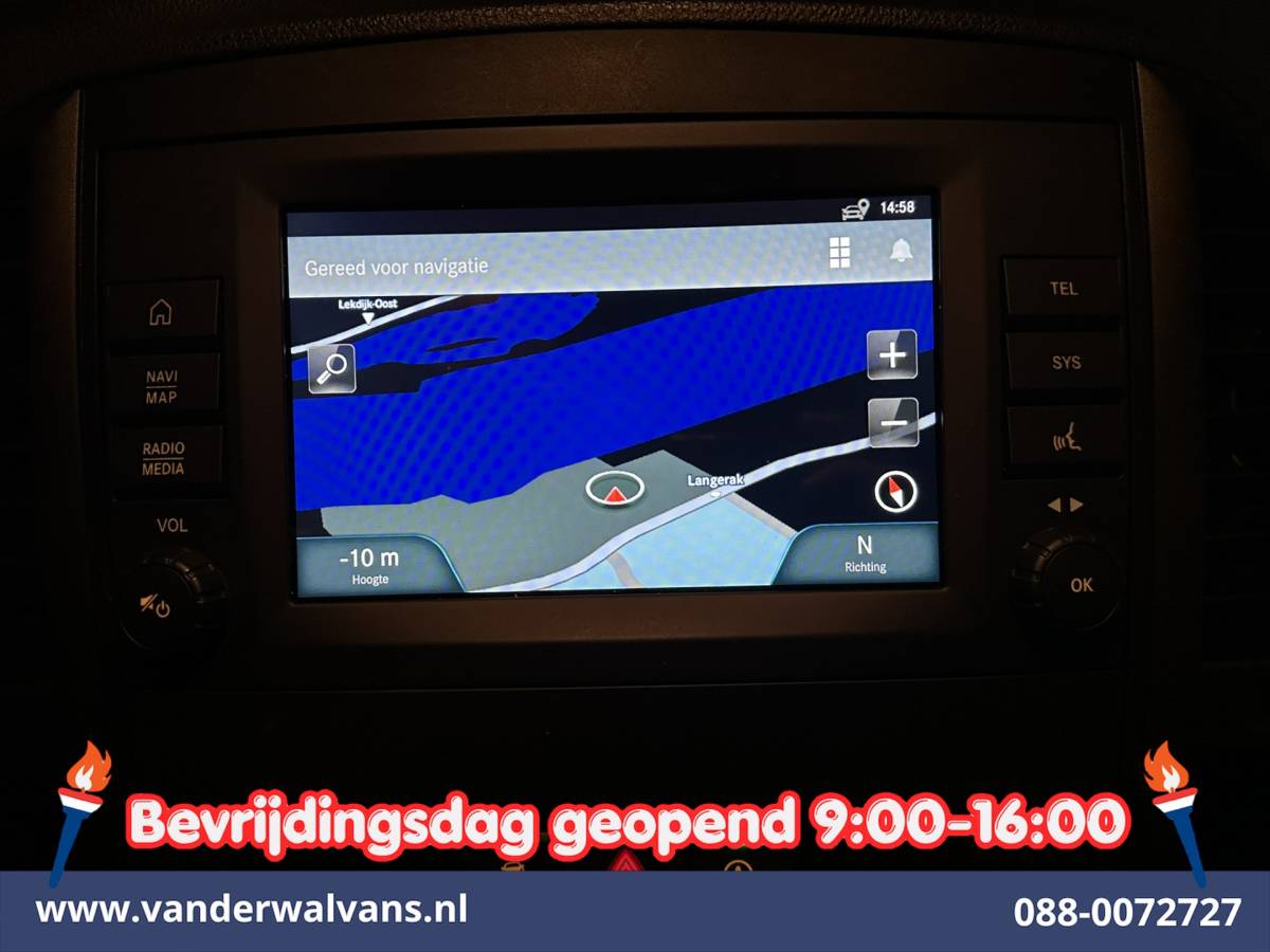 Mercedes-Benz Vito Mercedes-Benz Vito 110 CDI L2H1 Euro6 Airco | Camera | Navigatie | Apple Carplay | Cruisecontrol Android Auto, Achterklep