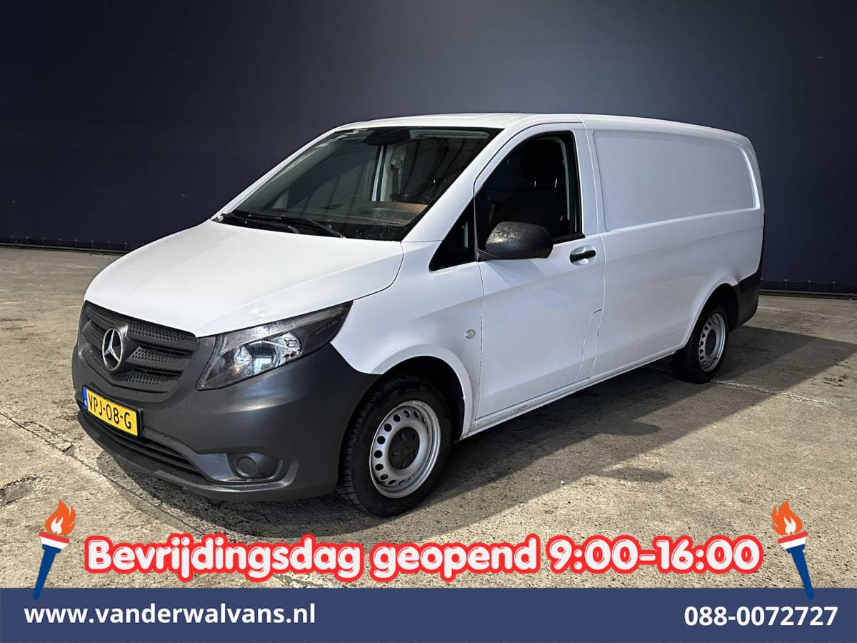 Mercedes-Benz Vito Mercedes-Benz Vito 110 CDI L2H1 Euro6 Airco | Camera | Navigatie | Apple Carplay | Cruisecontrol Android Auto, Achterklep