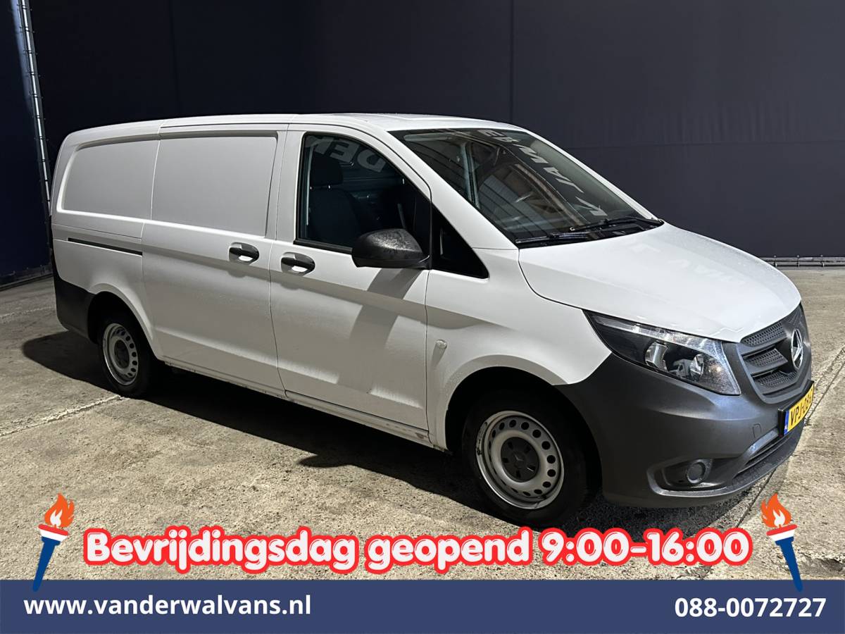 Mercedes-Benz Vito Mercedes-Benz Vito 110 CDI L2H1 Euro6 Airco | Camera | Navigatie | Apple Carplay | Cruisecontrol Android Auto, Achterklep