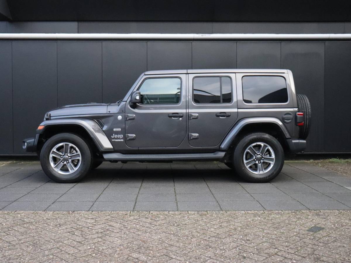 Jeep Wrangler Jeep Wrangler 2.2D Sahara | GRIJS KENTEKEN | LEDER | CAMERA | STOEL/STUURVERW. | ALPINE AUDIO | CRUISE | NAVI |