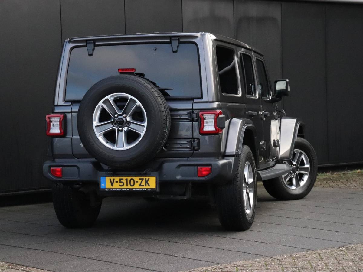 Jeep Wrangler Jeep Wrangler 2.2D Sahara | GRIJS KENTEKEN | LEDER | CAMERA | STOEL/STUURVERW. | ALPINE AUDIO | CRUISE | NAVI |