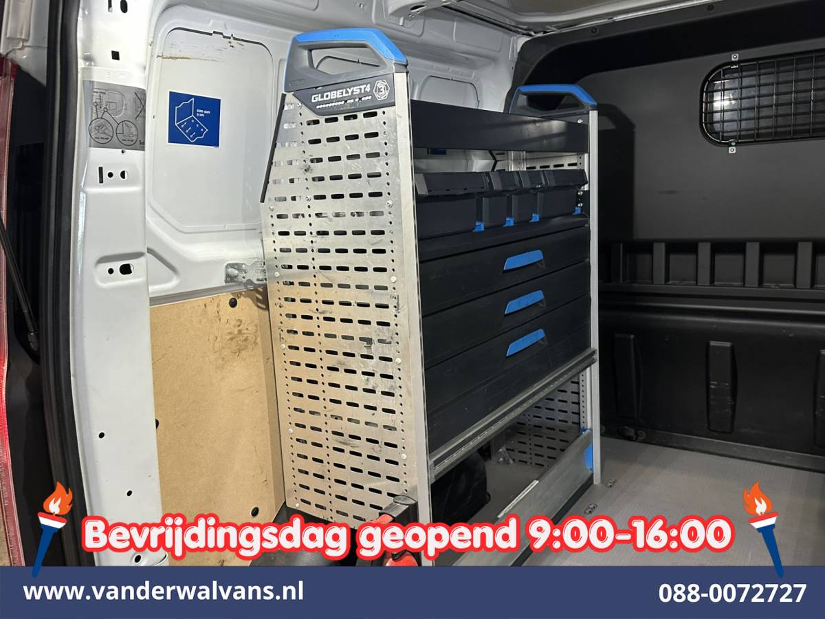 Ford Transit Custom Ford Transit Custom 2.0 TDCI 130pk L2H1 Dubbele Cabine Euro6 Airco | 5-Zits | Navigatie | Apple Carplay | LED | Cruisecontrol Android Auto, Stoelverwarming, Parkeersensoren, Achterklep