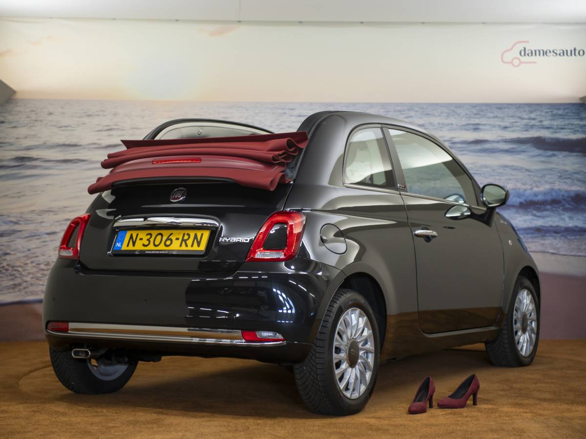 Fiat 500C Fiat 500 C 1.0 Hybrid Dolcevita, NAP, Volledig leer, incl garantie,
