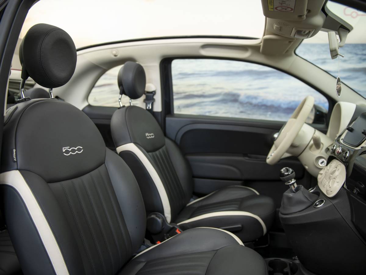 Fiat 500C Fiat 500 C 1.0 Hybrid Dolcevita, NAP, Volledig leer, incl garantie,