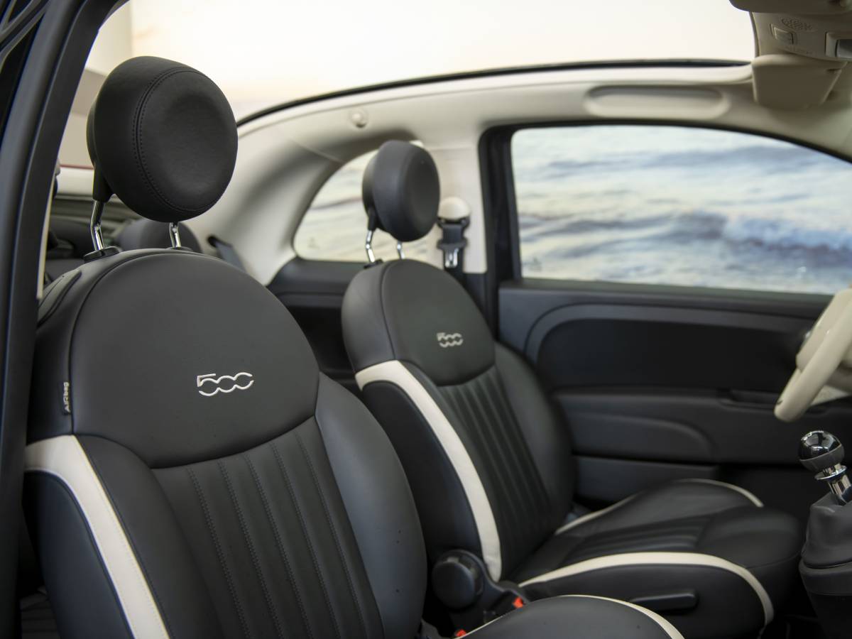 Fiat 500C Fiat 500 C 1.0 Hybrid Dolcevita, NAP, Volledig leer, incl garantie,