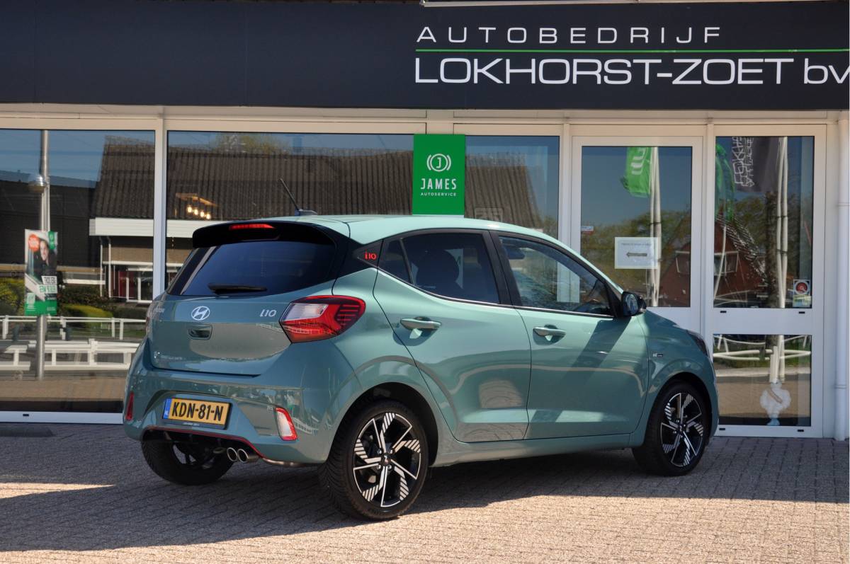 Hyundai i10 Hyundai i10 1.0 T-GDI N Line | 11.000 km! |  Camera | Navigatie