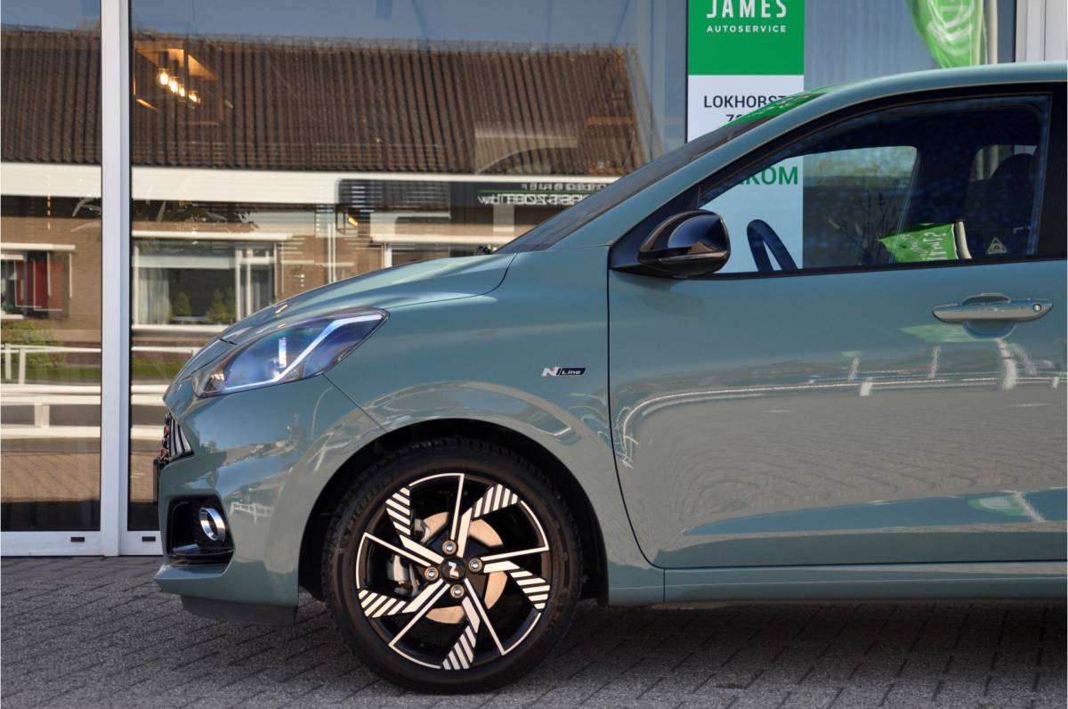 Hyundai i10 Hyundai i10 1.0 T-GDI N Line | 11.000 km! |  Camera | Navigatie