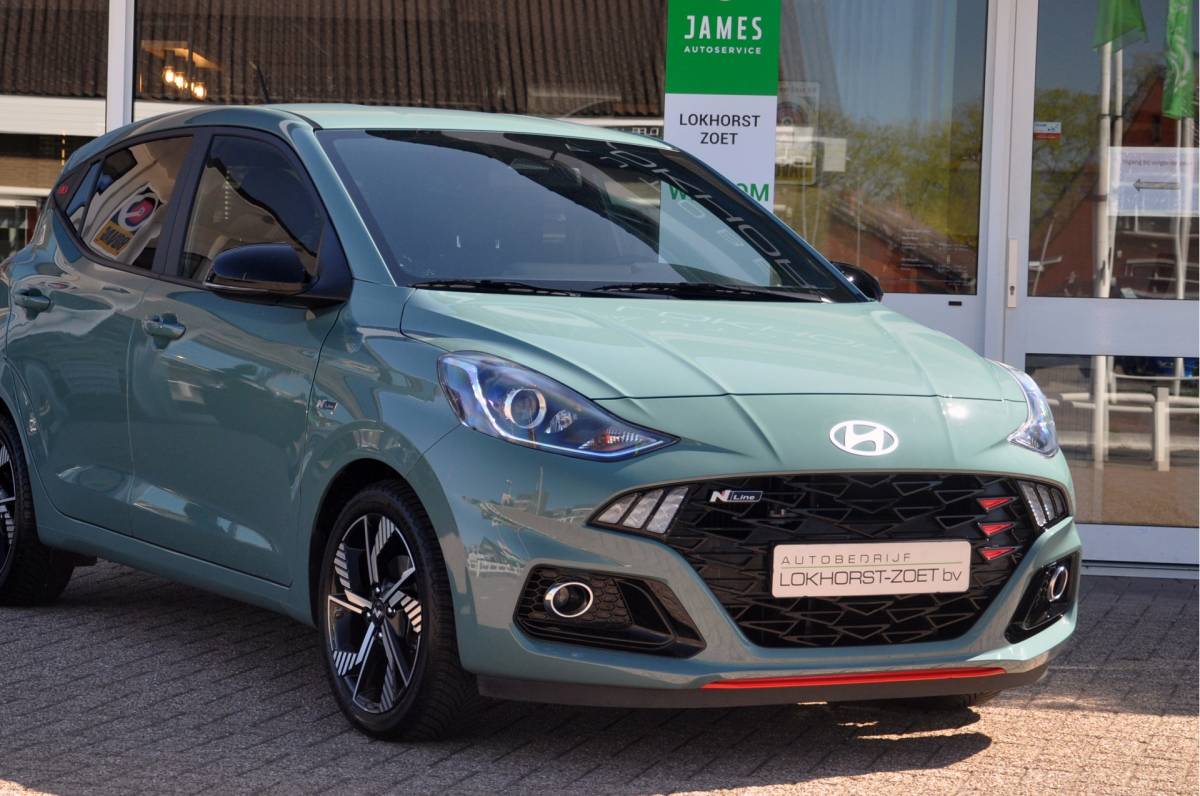 Hyundai i10 Hyundai i10 1.0 T-GDI N Line | 11.000 km! |  Camera | Navigatie