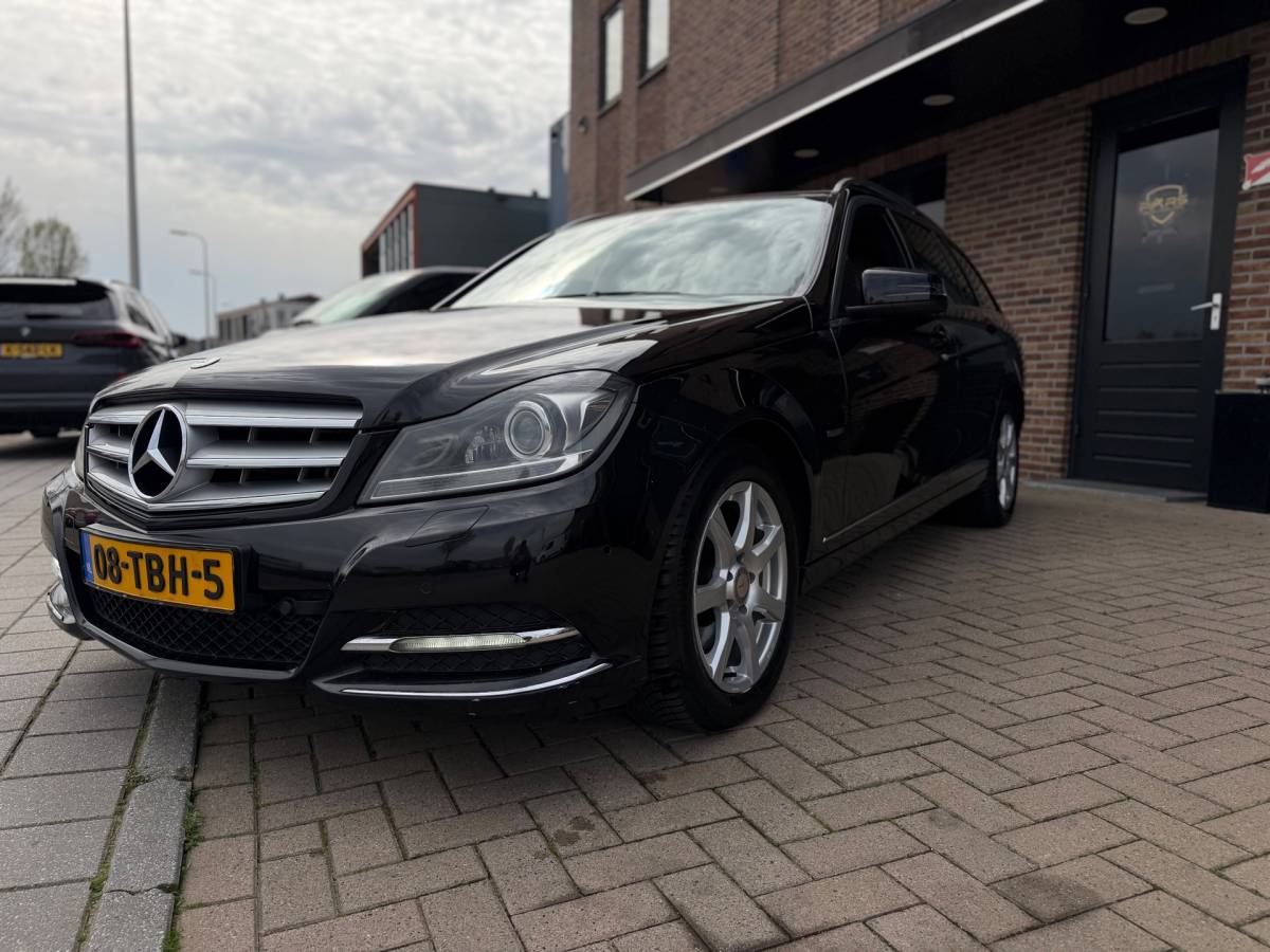 Mercedes-Benz C-Klasse Mercedes-Benz C-klasse Estate 250 CDI 4M 4MATIC Automaat Pano Blue Efficiency Business Class Elegance Airco Navi Elk.Ramen Cruise