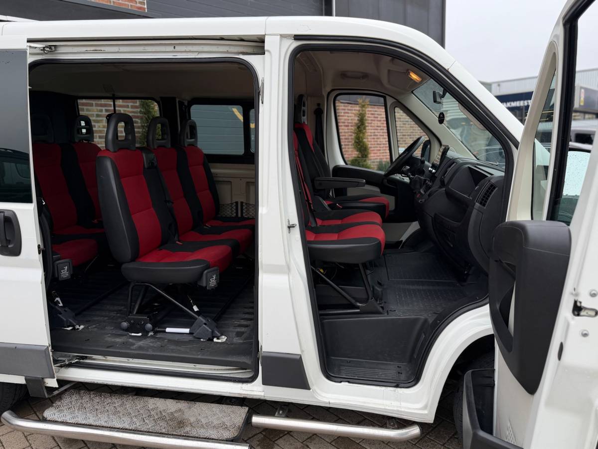 Fiat Ducato Fiat Ducato Combinato 30 2.0 MultiJet KH1 Actual 9 persoons Airco Navi Elk.Ramen Cruise Controle Trekhaak Marge!!