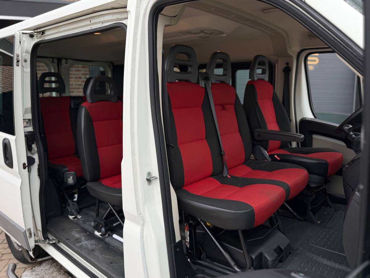 Fiat Ducato Fiat Ducato Combinato 30 2.0 MultiJet KH1 Actual 9 persoons Airco Navi Elk.Ramen Cruise Controle Trekhaak Marge!!