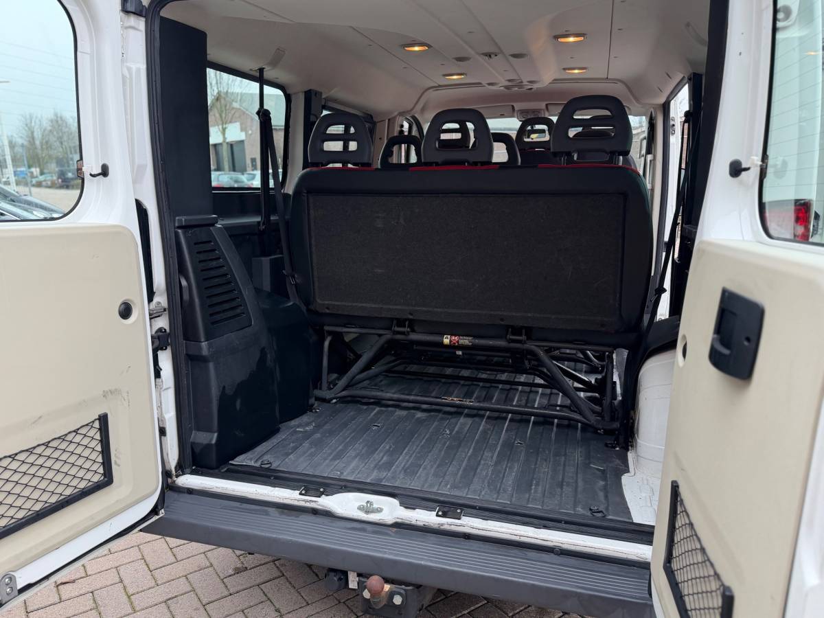 Fiat Ducato Fiat Ducato Combinato 30 2.0 MultiJet KH1 Actual 9 persoons Airco Navi Elk.Ramen Cruise Controle Trekhaak Marge!!