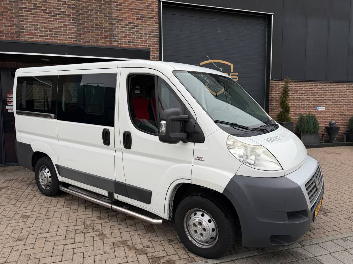 Fiat Ducato Fiat Ducato Combinato 30 2.0 MultiJet KH1 Actual 9 persoons Airco Navi Elk.Ramen Cruise Controle Trekhaak Marge!!