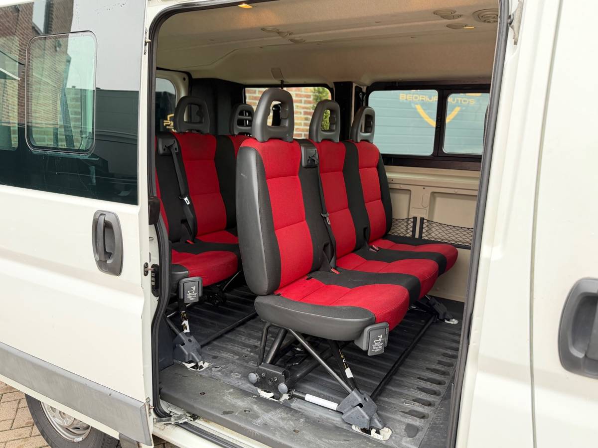 Fiat Ducato Fiat Ducato Combinato 30 2.0 MultiJet KH1 Actual 9 persoons Airco Navi Elk.Ramen Cruise Controle Trekhaak Marge!!