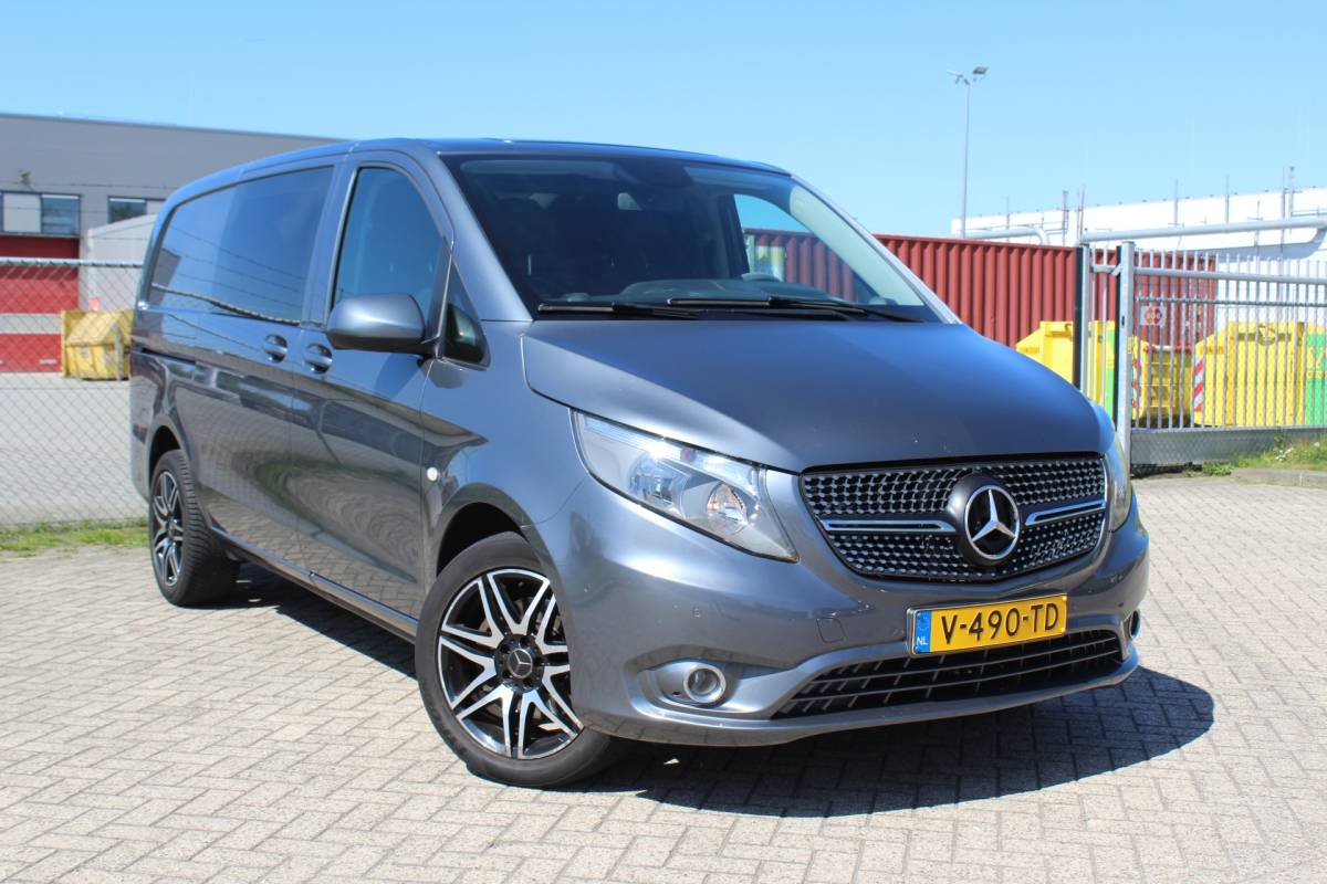 Mercedes-Benz Vito Mercedes-Benz Vito 114 CDI Lang automaat ,, camera cruise navi airco lm verwarmb stoel