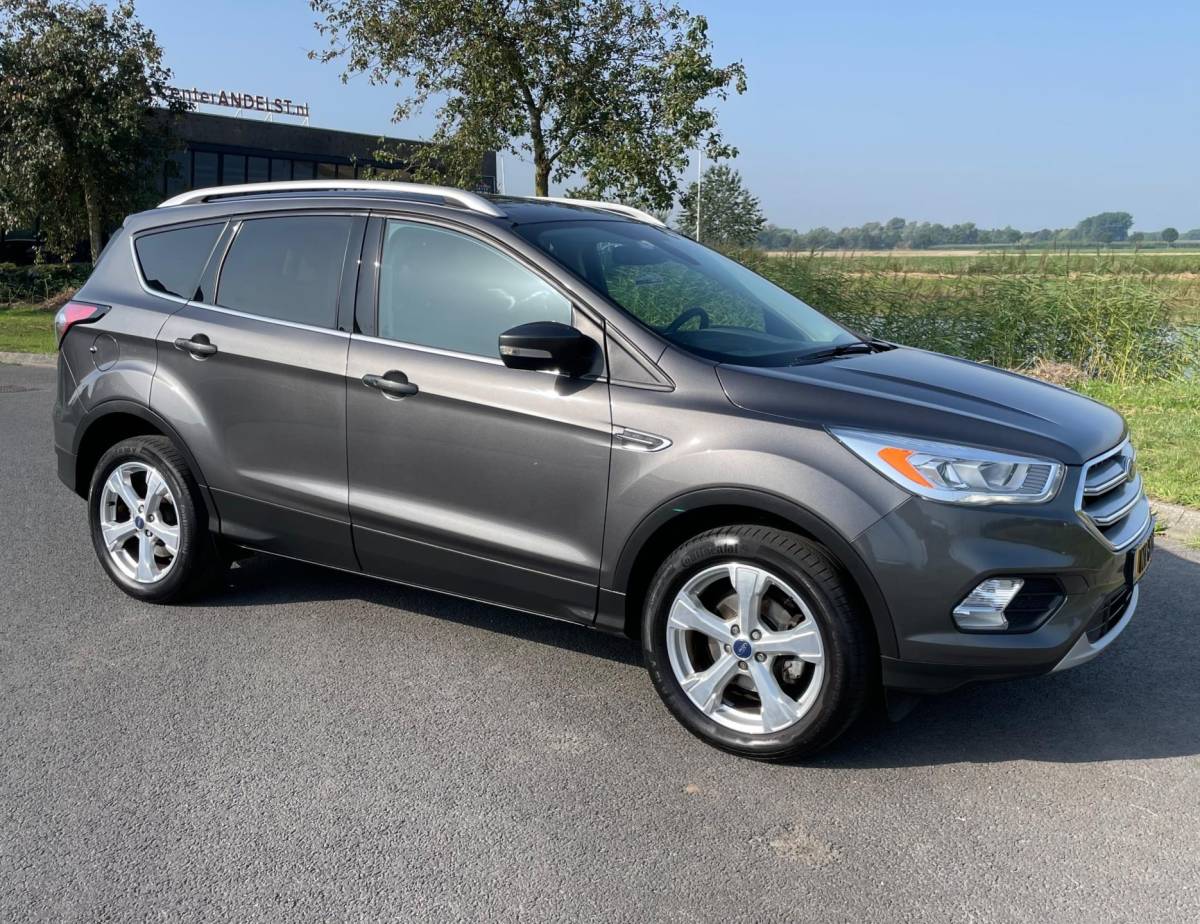 Ford Kuga Ford Kuga 1.5 EcoBoost Titanium, 150PK, Trekhaak, Cam, Navi, Cruise, Climate, Keyless, 1e eig afk, Geen import, Nap, Dealer oh!