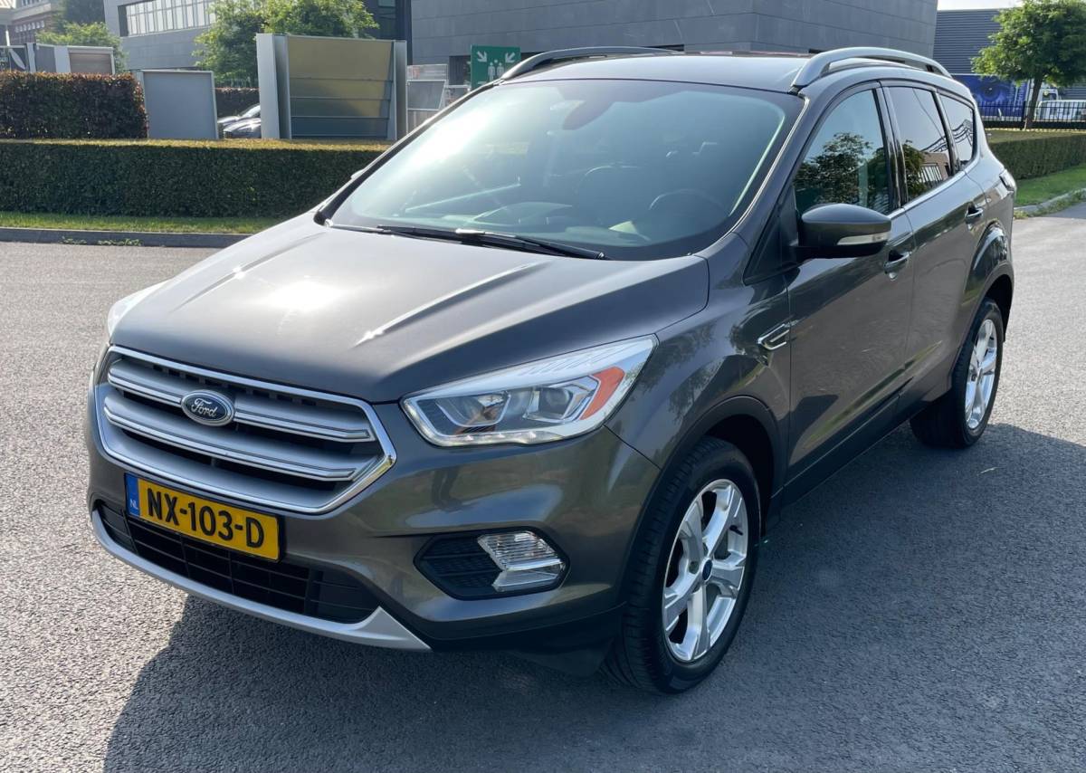 Ford Kuga Ford Kuga 1.5 EcoBoost Titanium, 150PK, Trekhaak, Cam, Navi, Cruise, Climate, Keyless, 1e eig afk, Geen import, Nap, Dealer oh!