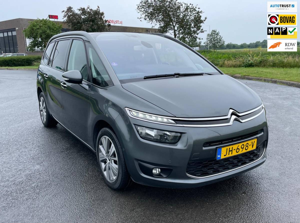 Citroën Grand C4 Picasso Citroen Grand C4 Picasso 1.6 e-THP Intensive, 7pers, Aut, 165pk, Cam, Cruise, Navi, Keyless, Geen import, Nap, Volledig oh!
