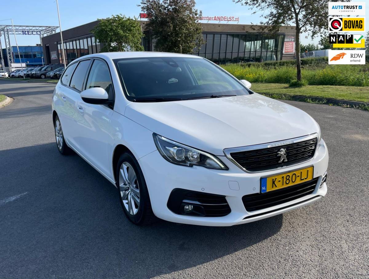 Peugeot 308 Peugeot 308 SW 1.2 PureTech Blue Lease Active, Trekhaak, Cruise, Pdc, Digi dash, 1e eig, Geen import, Nap!