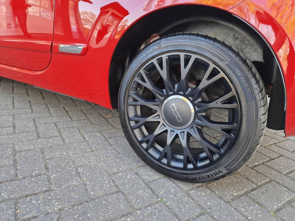 Fiat 500C Fiat 500C 0.9 TwinAir Lounge|automaat|cabrio|Xenon|Leder|16-inch|