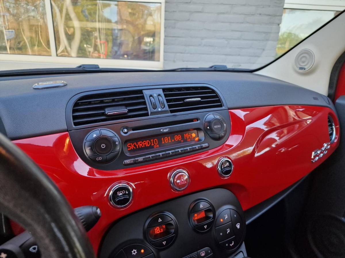 Fiat 500C Fiat 500C 0.9 TwinAir Lounge|automaat|cabrio|Xenon|Leder|16-inch|