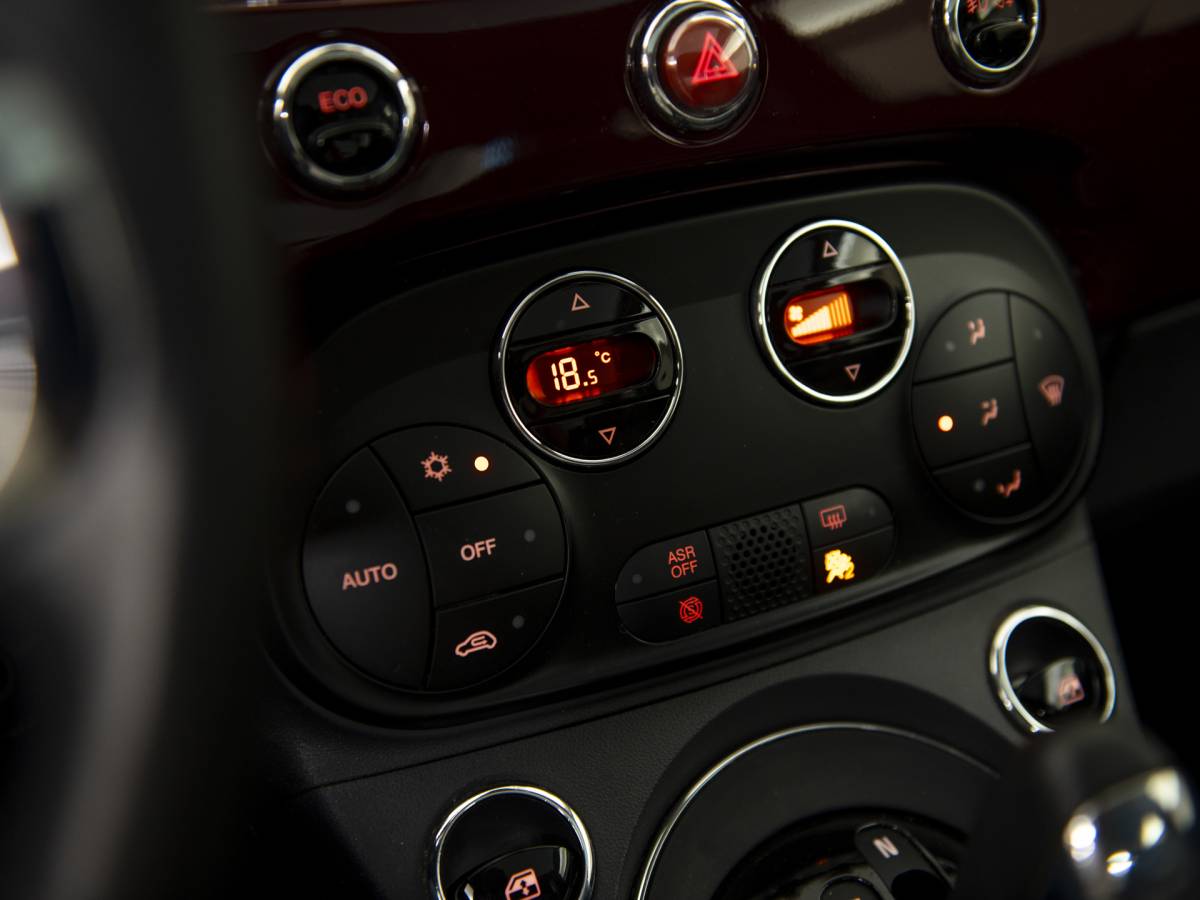 Fiat 500 Fiat 500 0.9 Turbo Lounge Automaat, clima, Pano, NAP, incl garantie