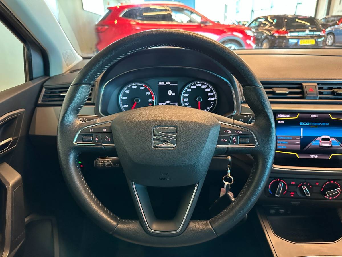 SEAT Ibiza Seat Ibiza 1.0 TSI 5-DEURS STYLE BUSINESS INTENSE-uitv|CLIMA AIRCO|NAVIGATIE|ADAPTIVE CRUISE CONTROL|APPLE CARPLAY+ANDROID|LM-VELG