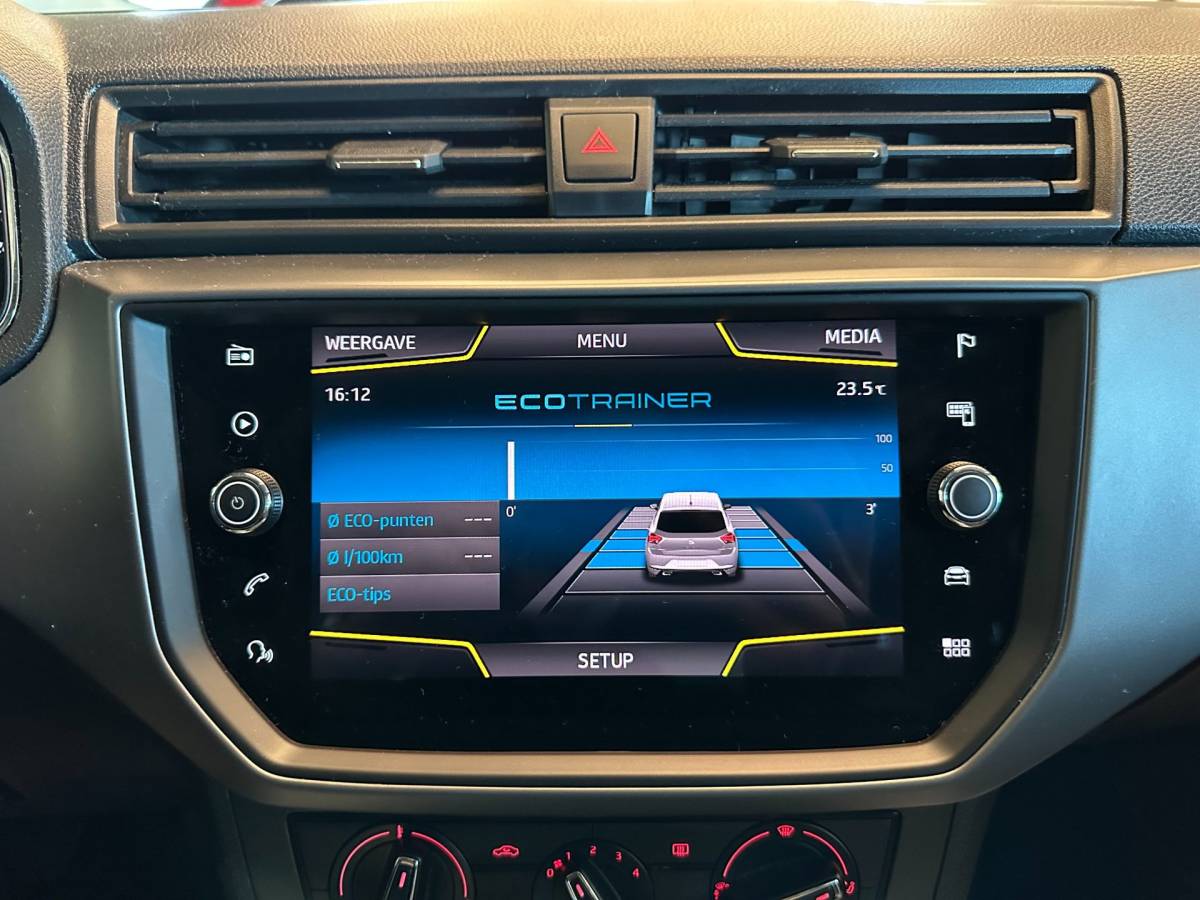 SEAT Ibiza Seat Ibiza 1.0 TSI 5-DEURS STYLE BUSINESS INTENSE-uitv|CLIMA AIRCO|NAVIGATIE|ADAPTIVE CRUISE CONTROL|APPLE CARPLAY+ANDROID|LM-VELG