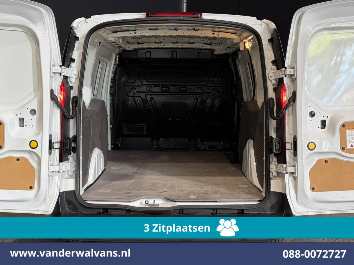 Ford Transit Connect Ford Transit Connect 1.5 EcoBlue 120pk L2H1 Euro6 Airco | 3-Zits | Camera | Navigatie | Apple Carplay Stoelverwarming, Verwarmde voorruit, Parkeersensoren, Bijrijdersbank