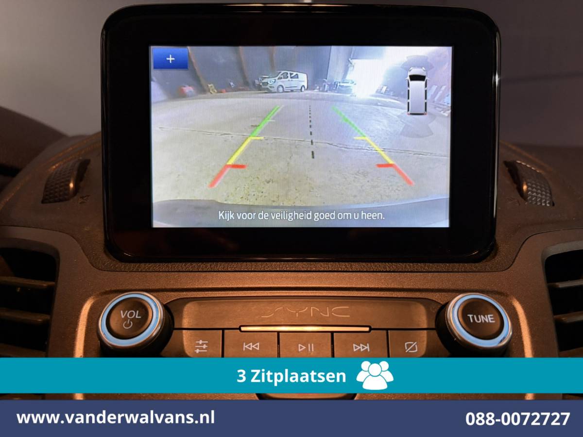Ford Transit Connect Ford Transit Connect 1.5 EcoBlue 120pk L2H1 Euro6 Airco | 3-Zits | Camera | Navigatie | Apple Carplay Stoelverwarming, Verwarmde voorruit, Parkeersensoren, Bijrijdersbank