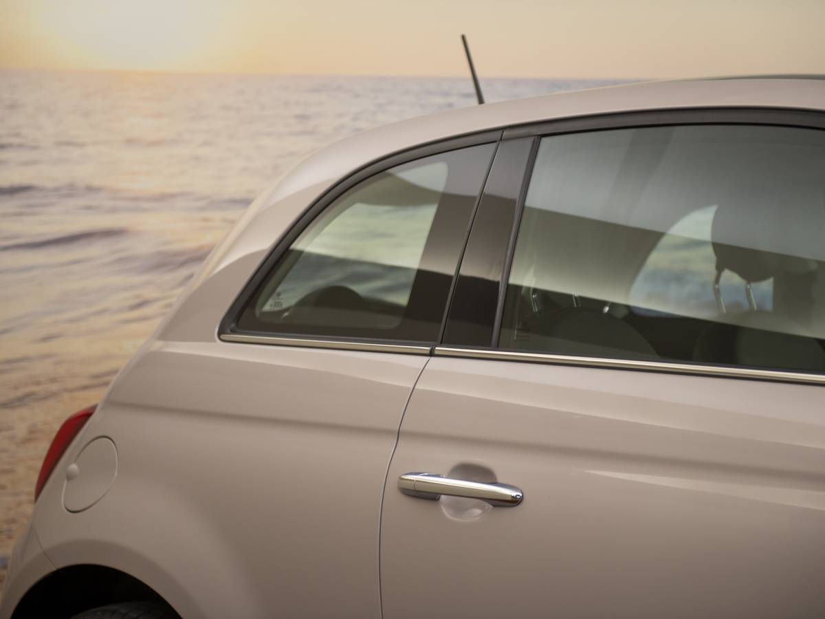 Fiat 500 Fiat 500 1.2 Star, Powder Pink, Pano, leder, Nwe distr.riem, incl garantie.
