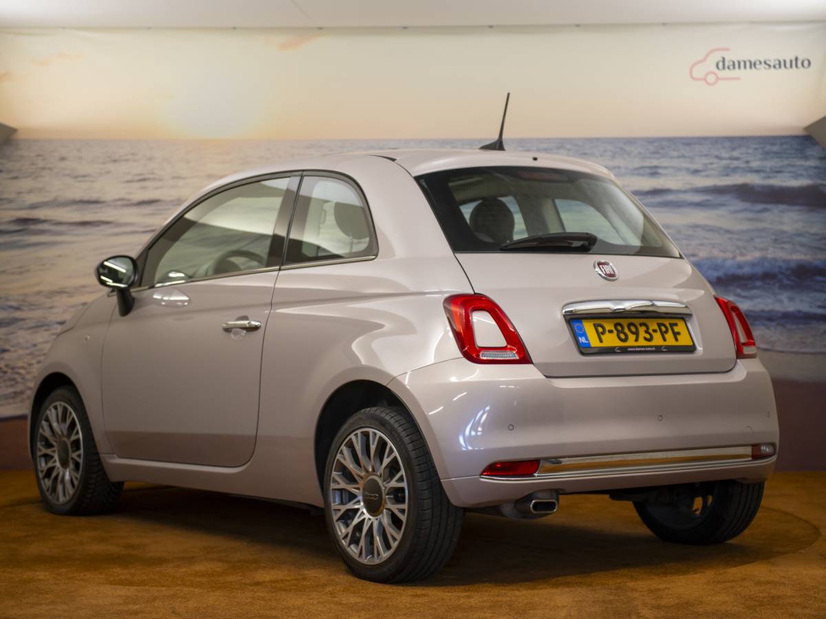 Fiat 500 Fiat 500 1.2 Star, Powder Pink, Pano, leder, Nwe distr.riem, incl garantie.