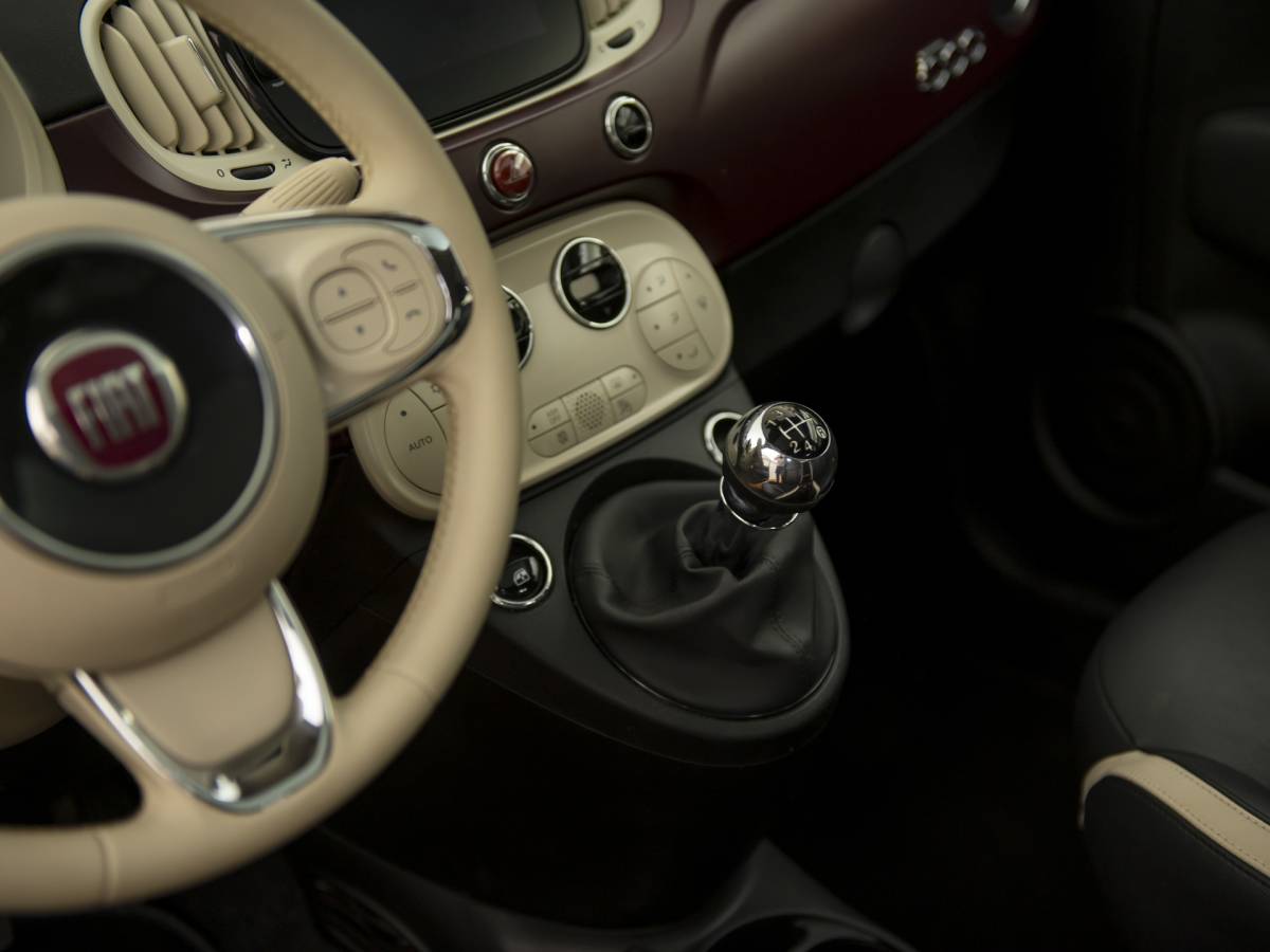 Fiat 500 Fiat 500 1.2 Star, Powder Pink, Pano, leder, Nwe distr.riem, incl garantie.