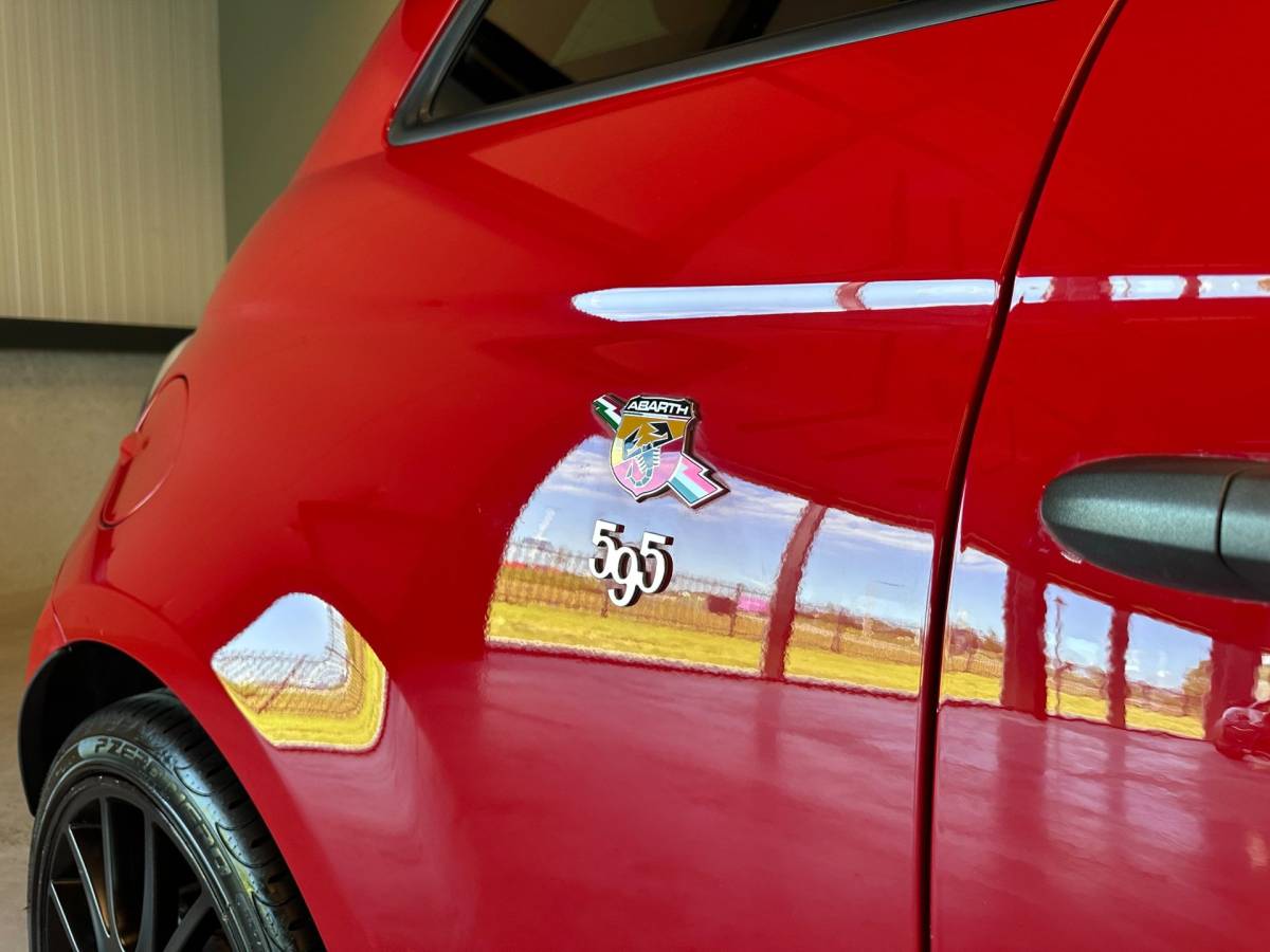 Fiat 500 Fiat 500 1.4 T-Jet ABARTH COMPETIZIONE AUTOMAAT 180pk!|CLIMA AIRCO|BLUETOOTH|ZWARTE LM-VELG|APK+OH-BEURT+nwe D-RIEM BIJ AFLEVERING