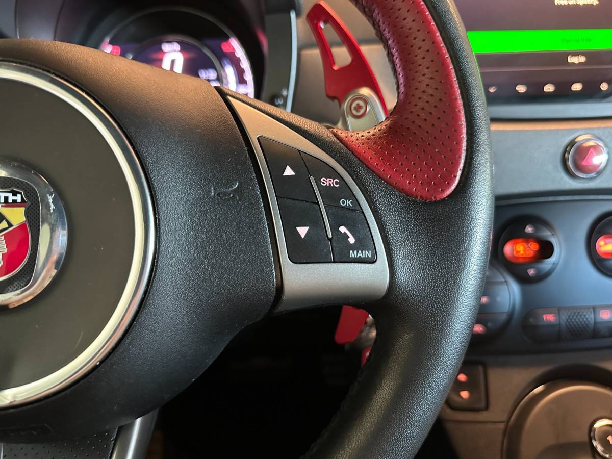 Fiat 500 Fiat 500 1.4 T-Jet ABARTH COMPETIZIONE AUTOMAAT 180pk!|CLIMA AIRCO|BLUETOOTH|ZWARTE LM-VELG|APK+OH-BEURT+nwe D-RIEM BIJ AFLEVERING