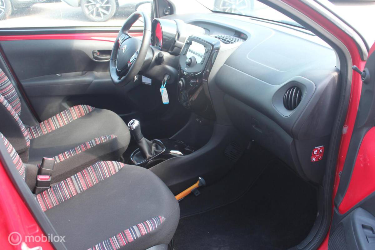 Citroën C1 Citroen C1 1.0 VTi Shine Airco/Leder-stuur/Led/5deurs/NAP