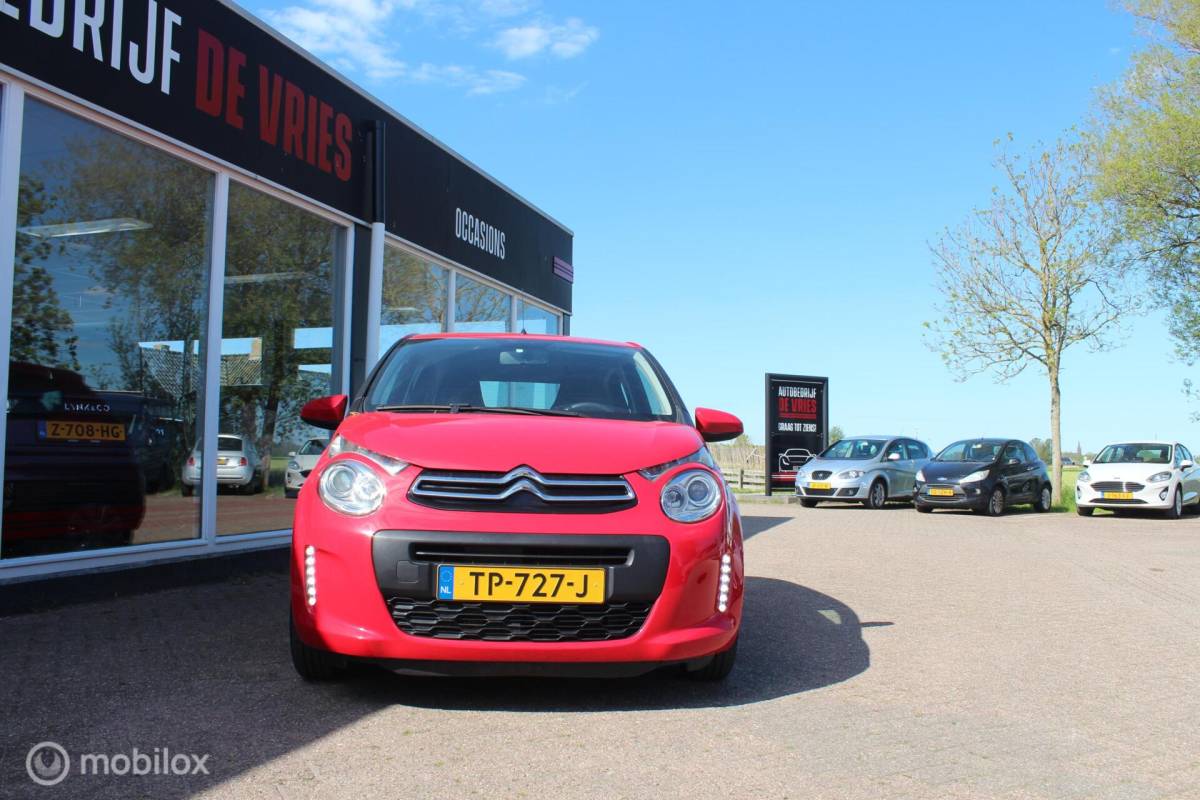 Citroën C1 Citroen C1 1.0 VTi Shine Airco/Leder-stuur/Led/5deurs/NAP