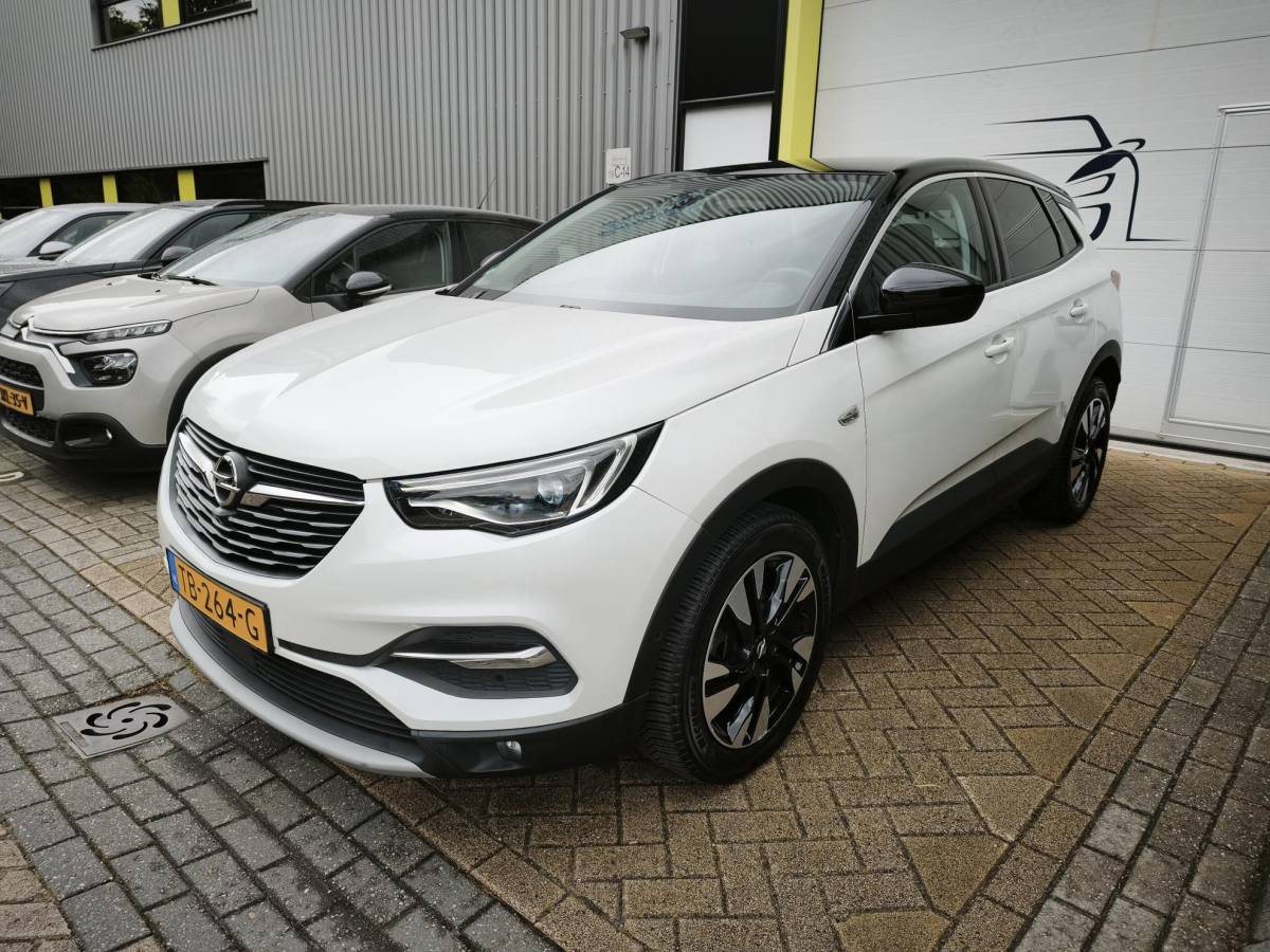 Opel Grandland X Opel Grandland X 1.2 Turbo Ultimate Automaat Navigatie Camera Denon-Audio Dodehoek Stoelverwarming Voor+Achter Volle Auto