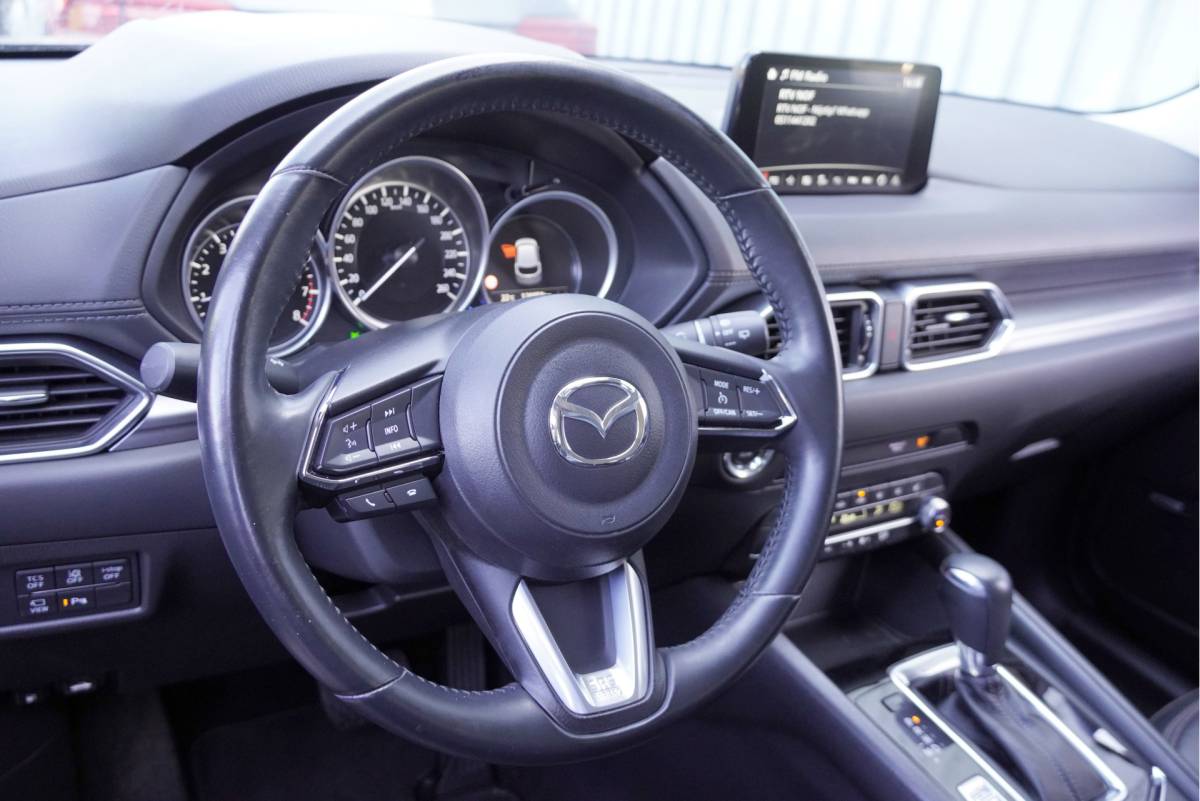 Mazda CX-5 Mazda CX-5 2.0 SkyActiv-G 165PK! Automaat Style Selected BJ2021 Lmv 19″ | Led V+A | Pdc | Keyless entry | 360° Camera |  Bose Audio | Head-up display | Climate control | Cruise control | Elek voorstoelen | Lederen bekleding | Verwarmd stuur | Verwarmde voorstoelen