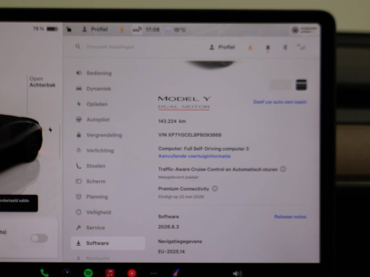 Tesla Model Y Tesla Model Y 534 PK PERFORMANCE SOH 93% + 75 KWH + AUTOPILOT | PANORAMA | 21 INCH