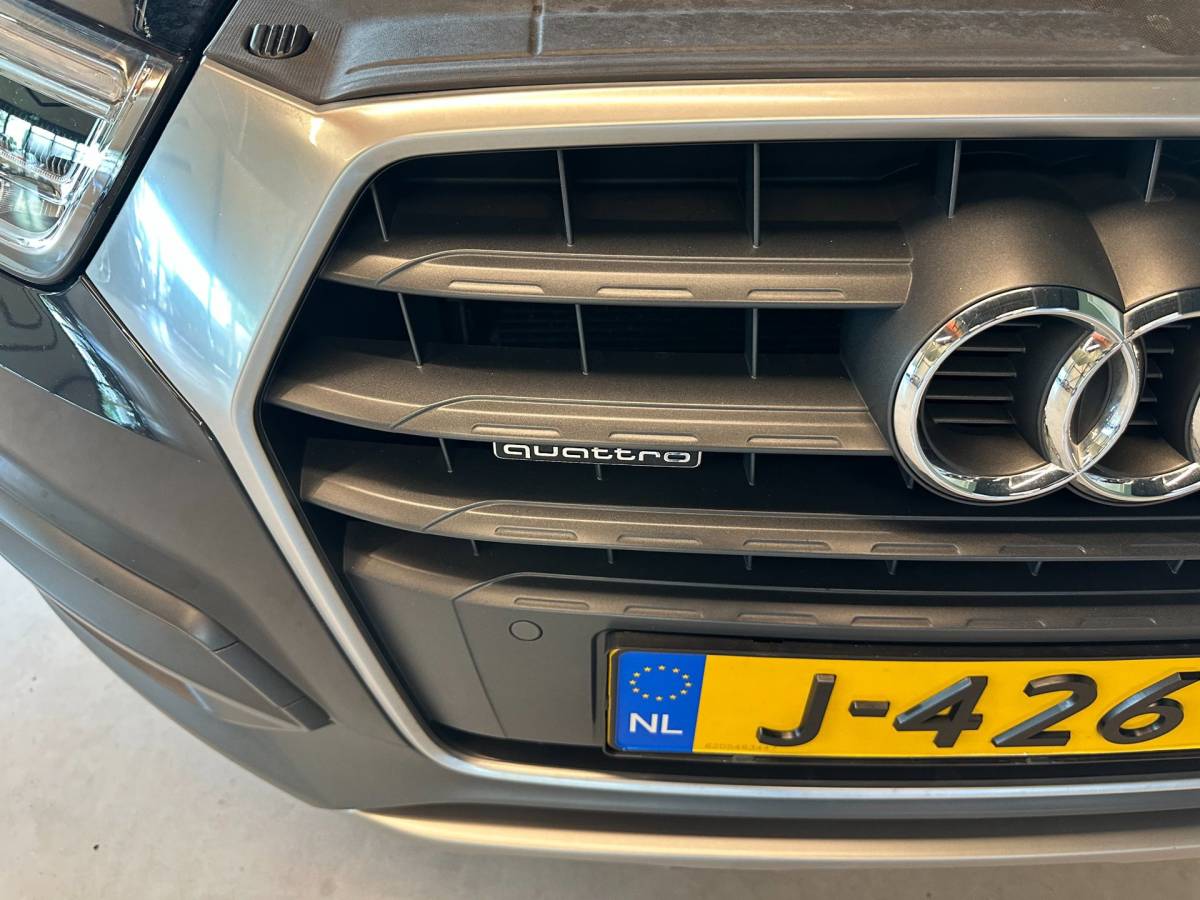 Audi Q3 Audi Q3 2.0 TFSI QUATTRO AUTOMAAT ADVANCE SPORT-uitv|S-LINE|CLIMA AIRCO|CRUISE CONTROL|NAVIGATIE|KEYLESS ENTREE|LM-VELGEN|TREKHAAK