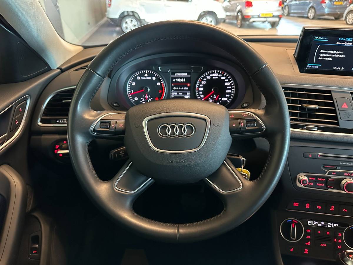 Audi Q3 Audi Q3 2.0 TFSI QUATTRO AUTOMAAT ADVANCE SPORT-uitv|S-LINE|CLIMA AIRCO|CRUISE CONTROL|NAVIGATIE|KEYLESS ENTREE|LM-VELGEN|TREKHAAK