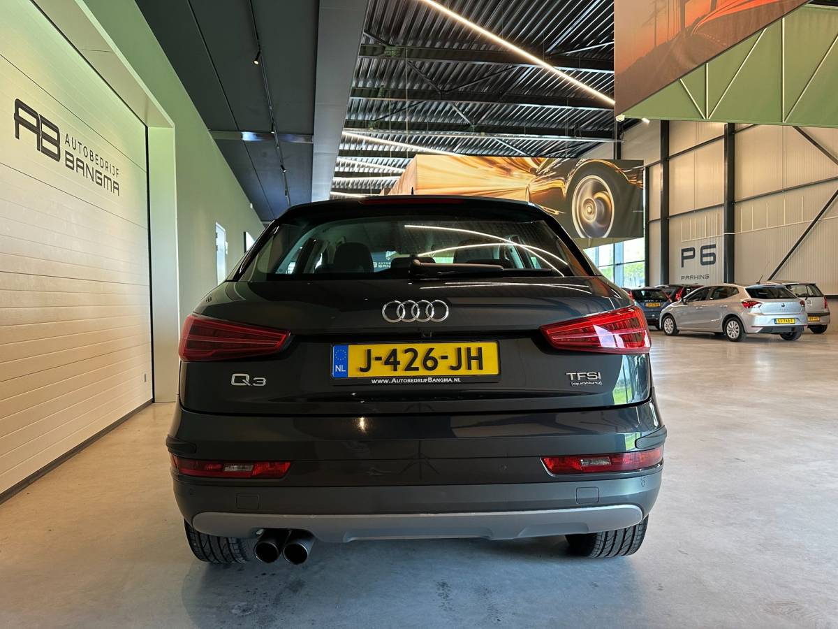 Audi Q3 Audi Q3 2.0 TFSI QUATTRO AUTOMAAT ADVANCE SPORT-uitv|S-LINE|CLIMA AIRCO|CRUISE CONTROL|NAVIGATIE|KEYLESS ENTREE|LM-VELGEN|TREKHAAK