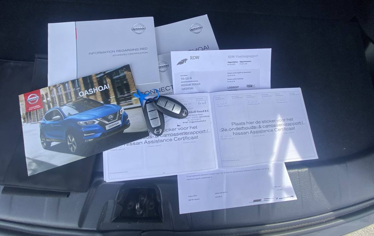 Nissan QASHQAI Nissan Qashqai 1.2 N-Connecta Autom/ Pano/ Cam/ Nav/ 1e Eigenaar/ 100% onderhoud